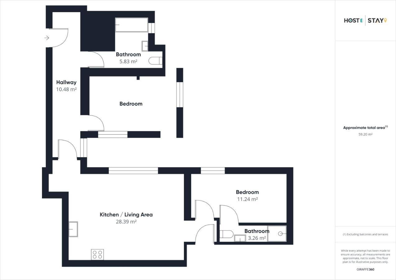 Host & Stay - Clarendon Apartments Redcar Eksteriør bilde